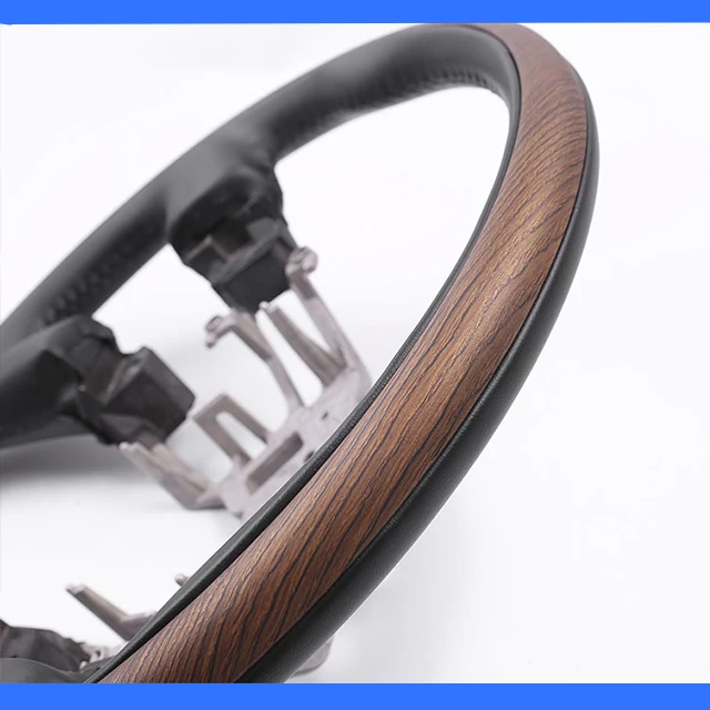 Y62 mahogany interior PVC steering wheel cover interior modification accessories Original replacement parts view 2