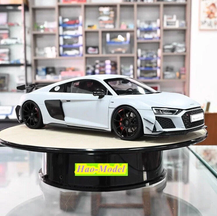 

Kengfai 1/18 For R8 GTRWD 2021 Alloy Diecast Model Car Kids Toys Boys Birthday Gifts Hobby Display Collection Ornaments White