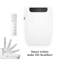 2024 intelligent heated seat cover with bidet automatic electric smart toilet seats Intelligent Instant Heating Bathroom Health