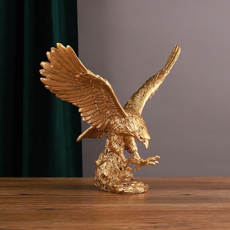 Living Room Office Study Eagle Decoration Company Hotel Bookshelf Decoration