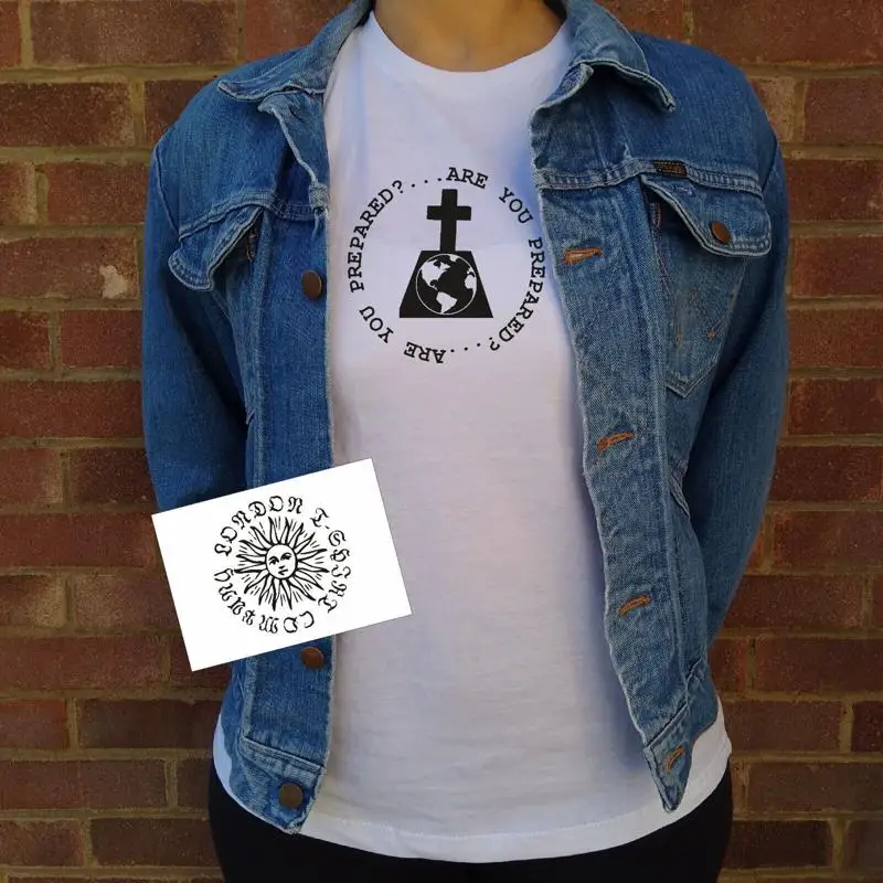 تي شيرت Dystopian Prepper Survivalist Apocalypse احتجاجًا بألوان مختلفة