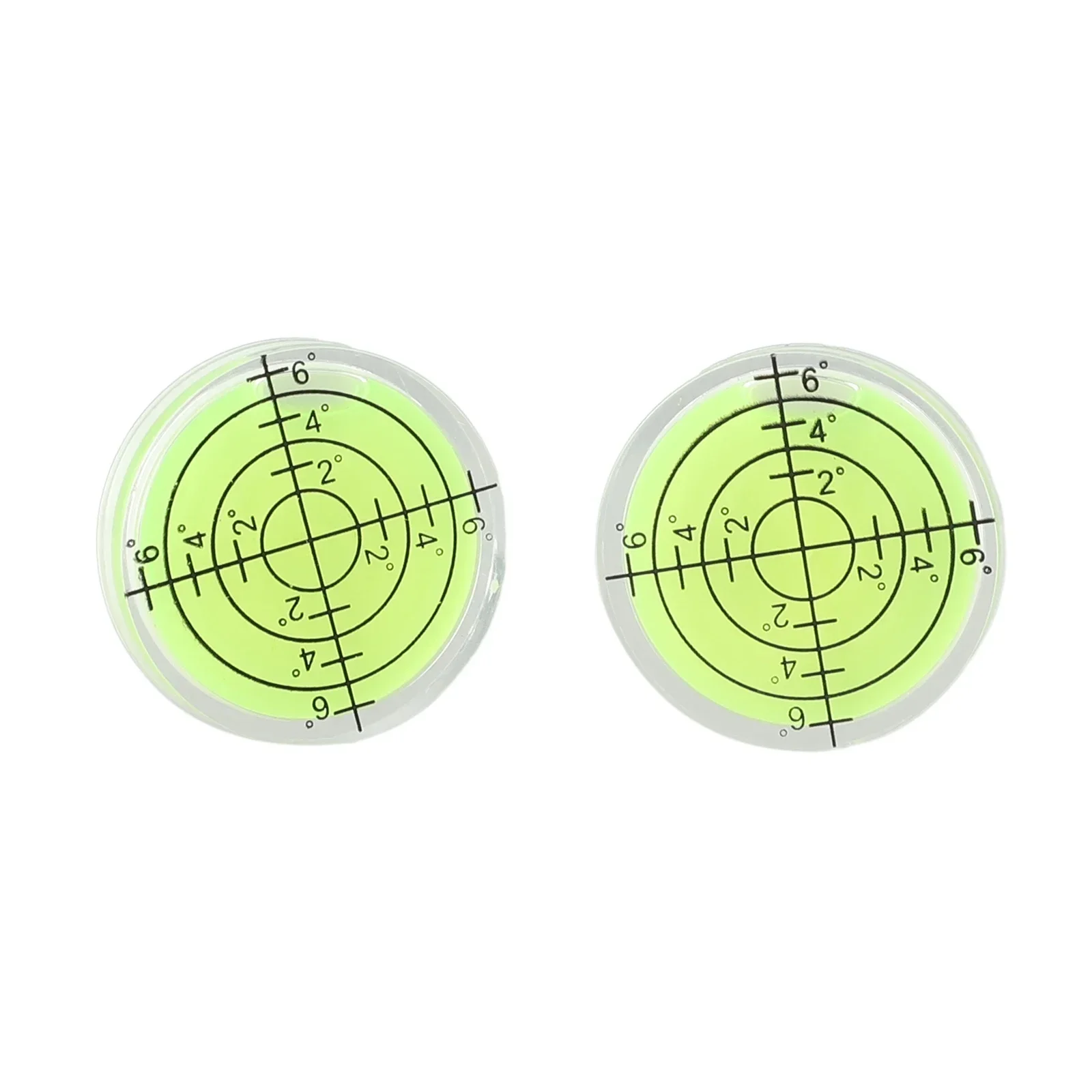 2pcs 32*7mm Horizontal Bubble Level High Precision Environmental Bulls EyeLevel Accessories For Measuring Instrument