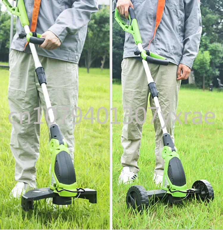 

Hand Push Electric Mower Weeding Artifact Grass Trimmer Small Household Lawn Pruning Machine Plug-in