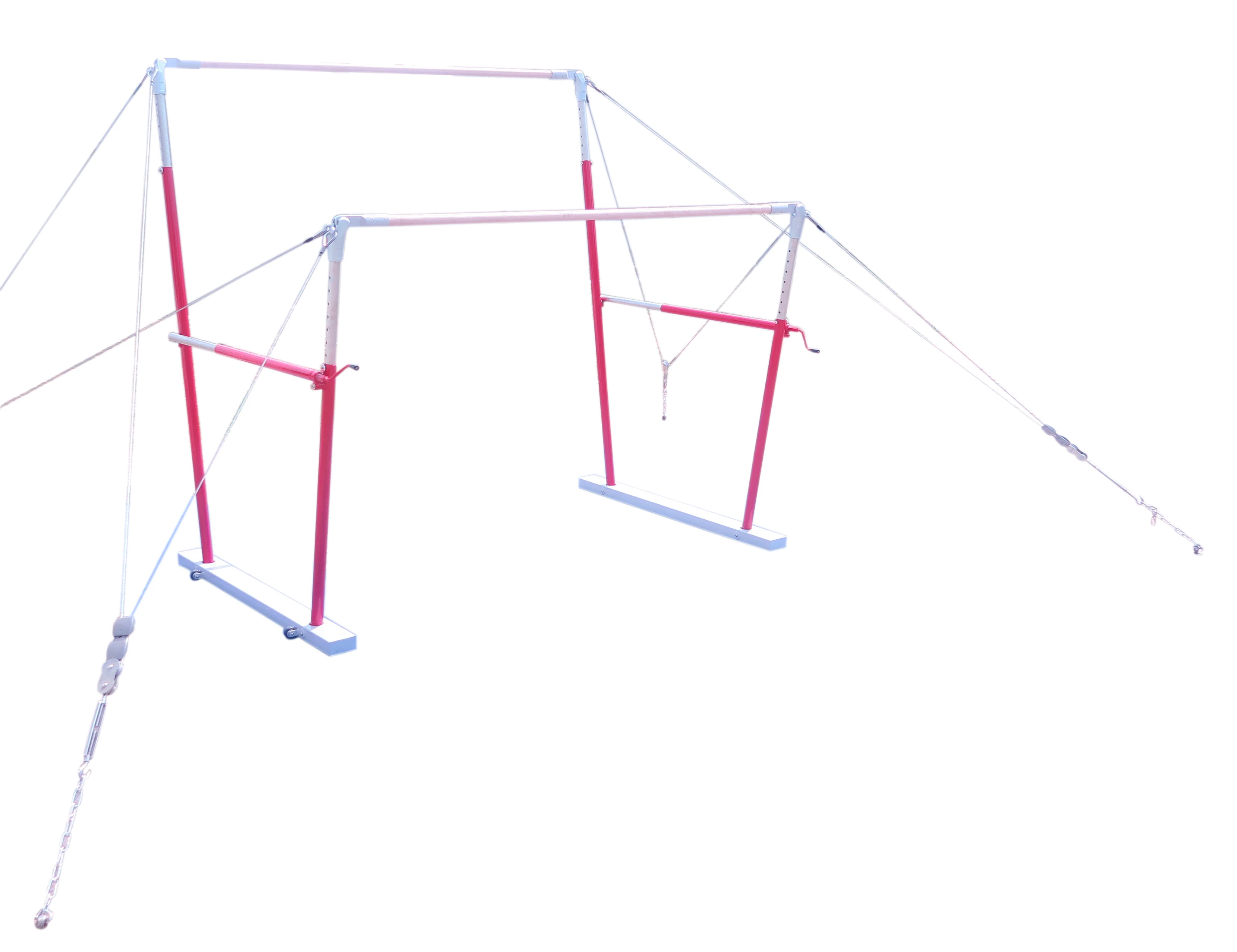 Professional High-Low Steel Adjustable Gymnastic Uneven Bars Fitness Training and Competition Equipmentpromote sales