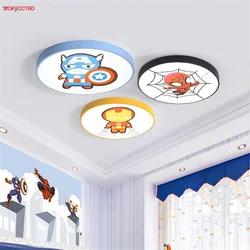 Nordic Modern Cartoon Led Ceiling Lamp For Kids Bedroom Kindergarten Living Room Children Interior Home Decor Lighting Fixtures