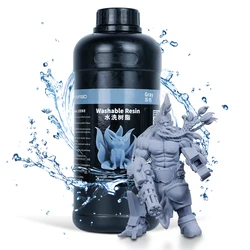 NOVA3D Water Washable Resin UV Curing Photopolyme 3D Printer Resin For Photon MONO X ELEGOO Grey White Black 500g