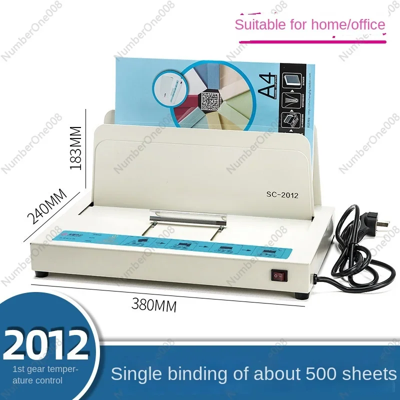 Automatic Binding Hot Melt Binding Certificate Tender Binding Contract Book Home Automatic