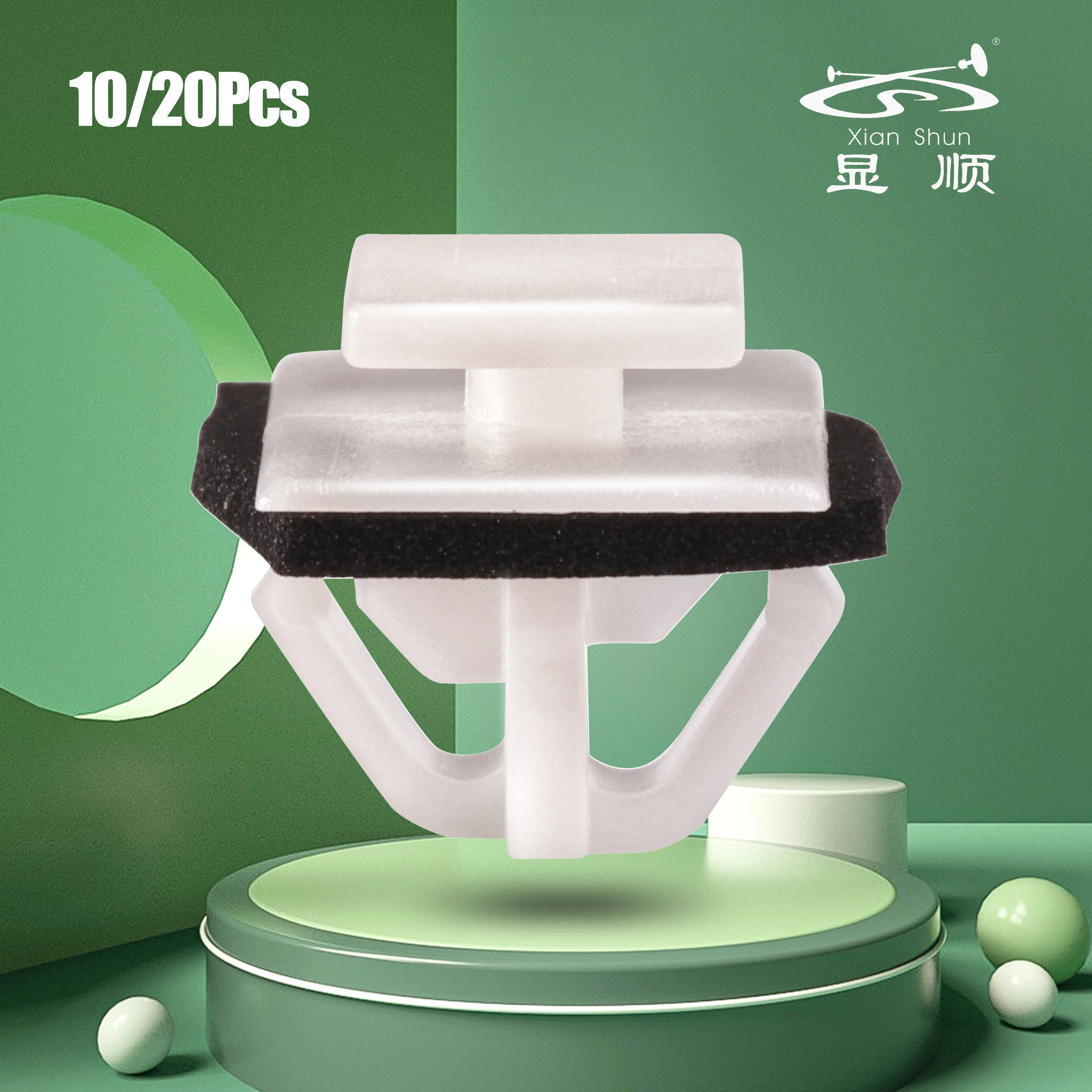 

10/20Pcs White POM Side Moulding Interior Replacement Parts Car Fastening Clips Car Accessories 877562E000 7956821000