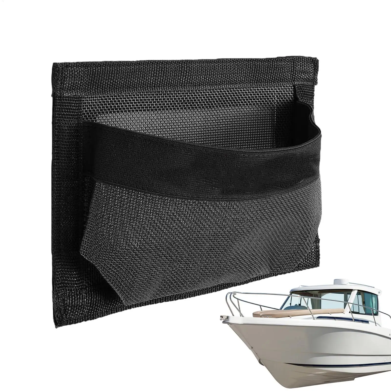 

Сумка для хранения лодок Сумка для морских инструментов Водонепроницаемая сумка с клейкой подложкой Съемный контейнер Держите аккуратную лодку и безопасные предметы