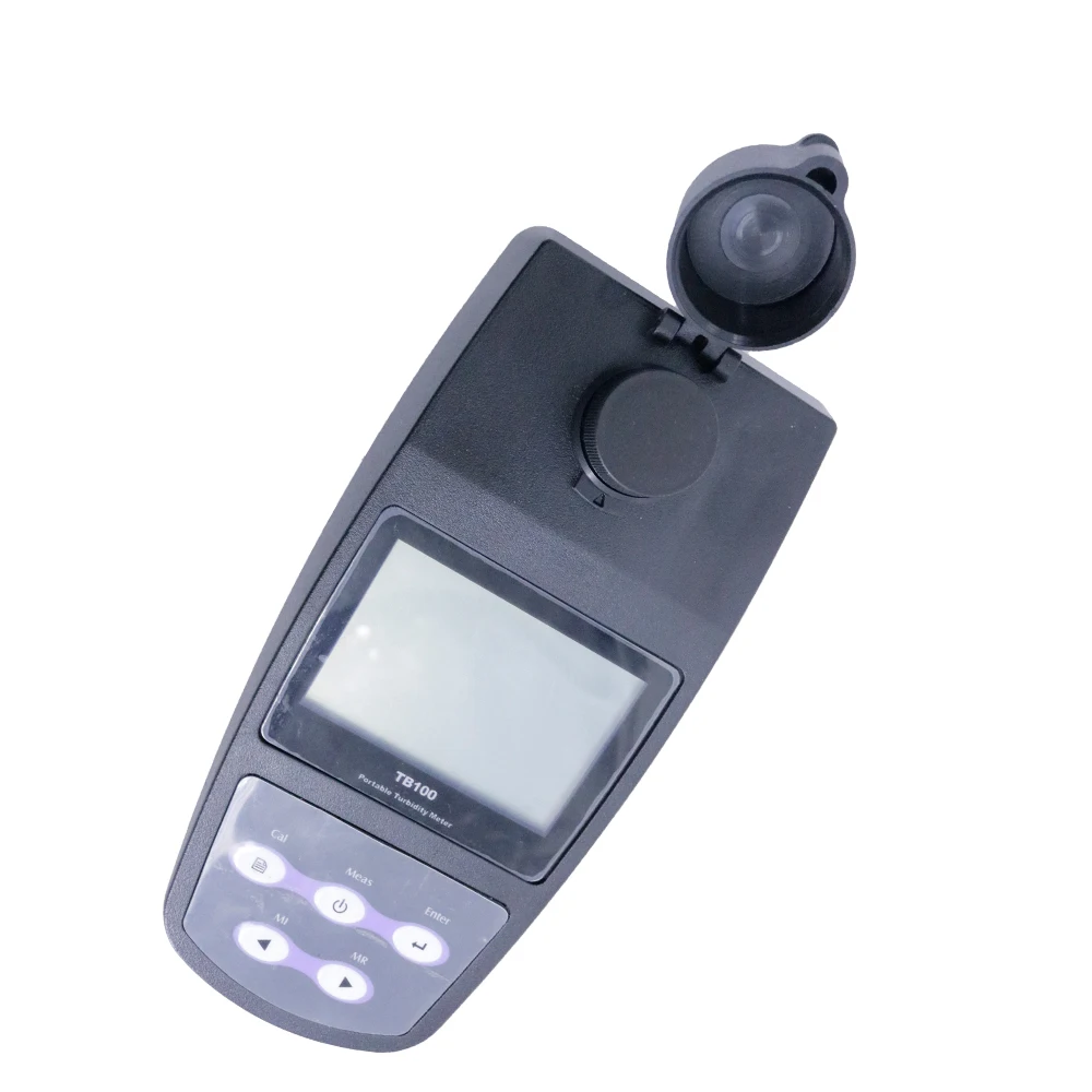 TB-100 مقياس التعكر الرقمي المحمول مقياس تعكر المياه نطاق القياس 0 ~ 1100NTU/FNU