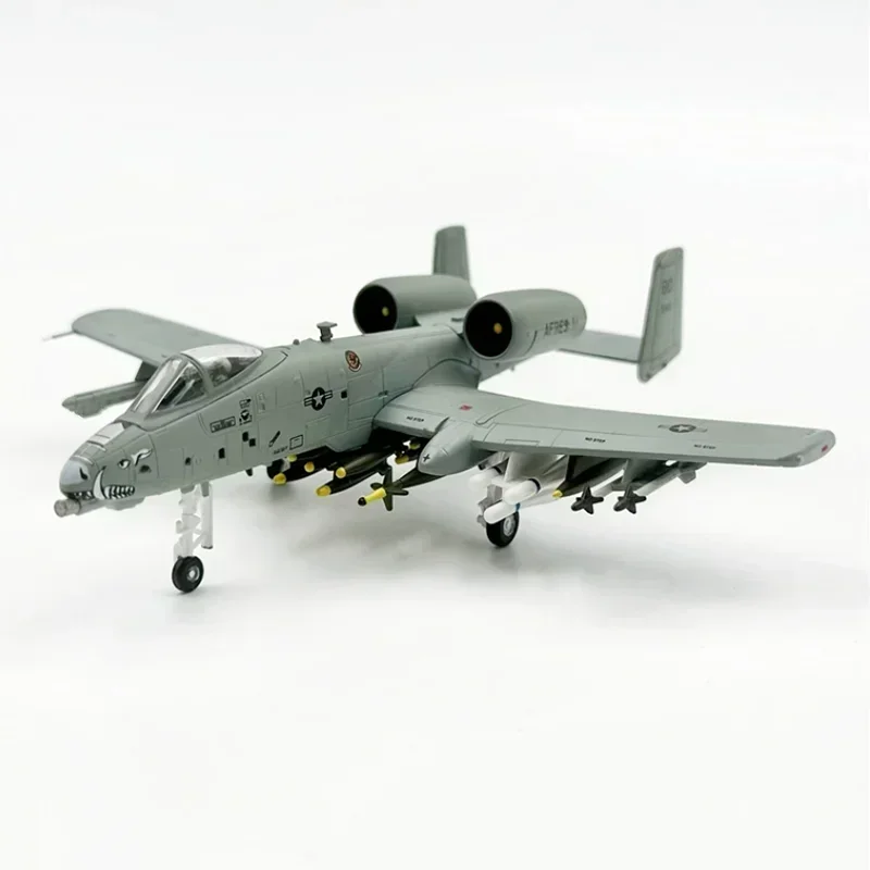 2024 New Hot Sale WLTK Diecast Metal 1/100 Scale USAF A10 A-10 A-10C Attack Aircraft Fighter Airplane Model Toy for Collection