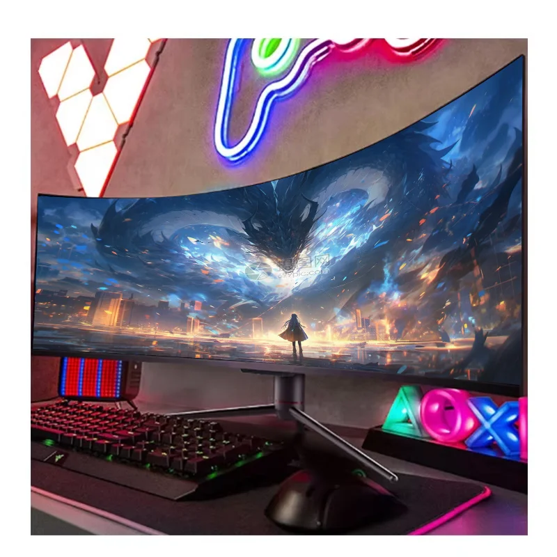 49 Inch 5K 165Hz 240Hz Ultra Wide Curved  LCD Screen PC Computer Gaming Monitor
