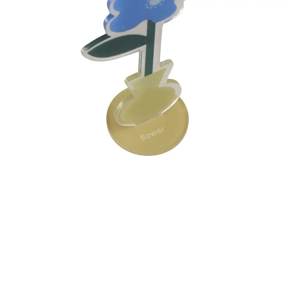 

Flower Shaped Flower Photo Clip Portable Memo Holder Acrylic Flower Card Holder Acrylic Creative Flower Desk Paper Clip