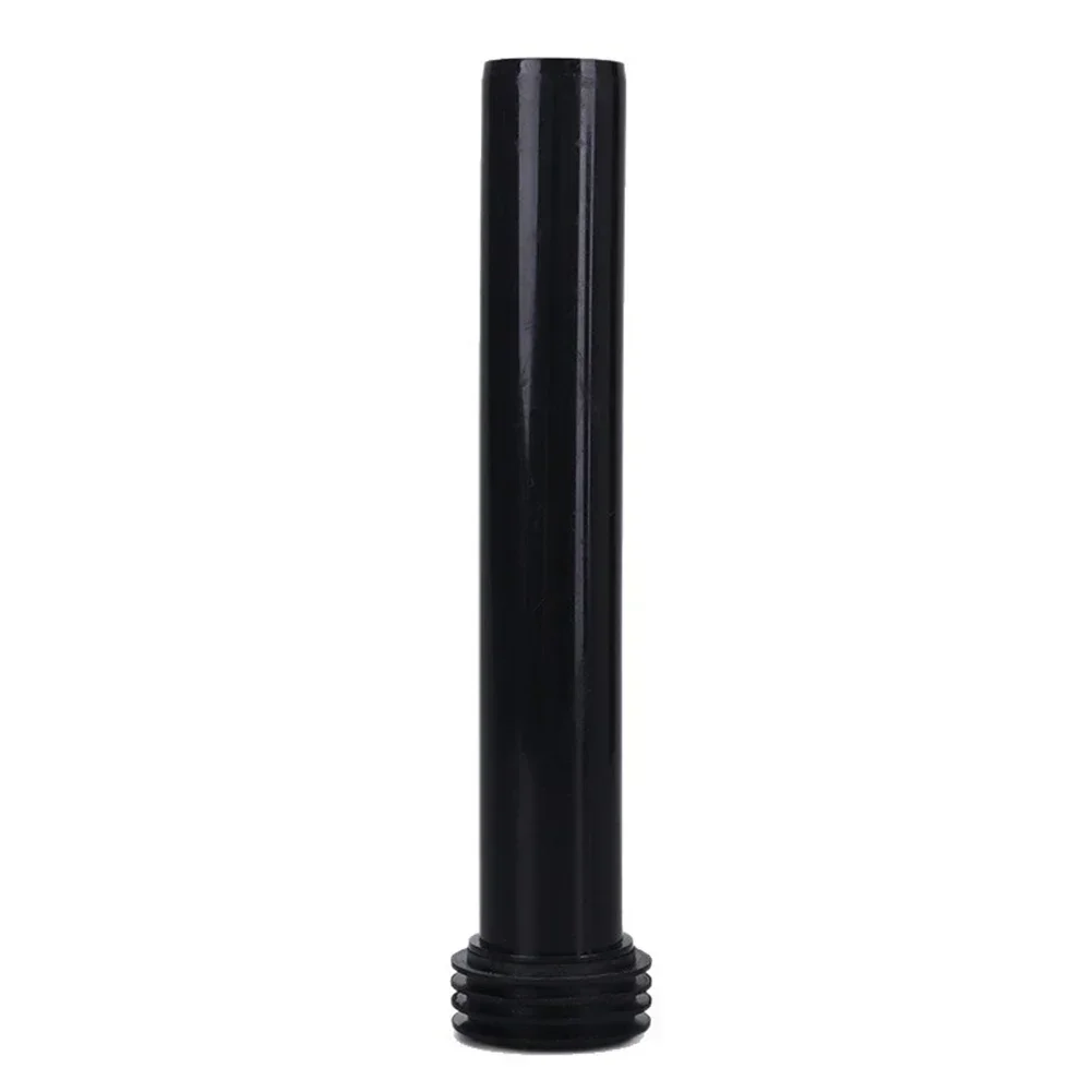 30cm Black Polypropylene Flush Pipe For Concealed Toilet Water Tank Manual Control Pipe For Wall Mounted Bidet Systems