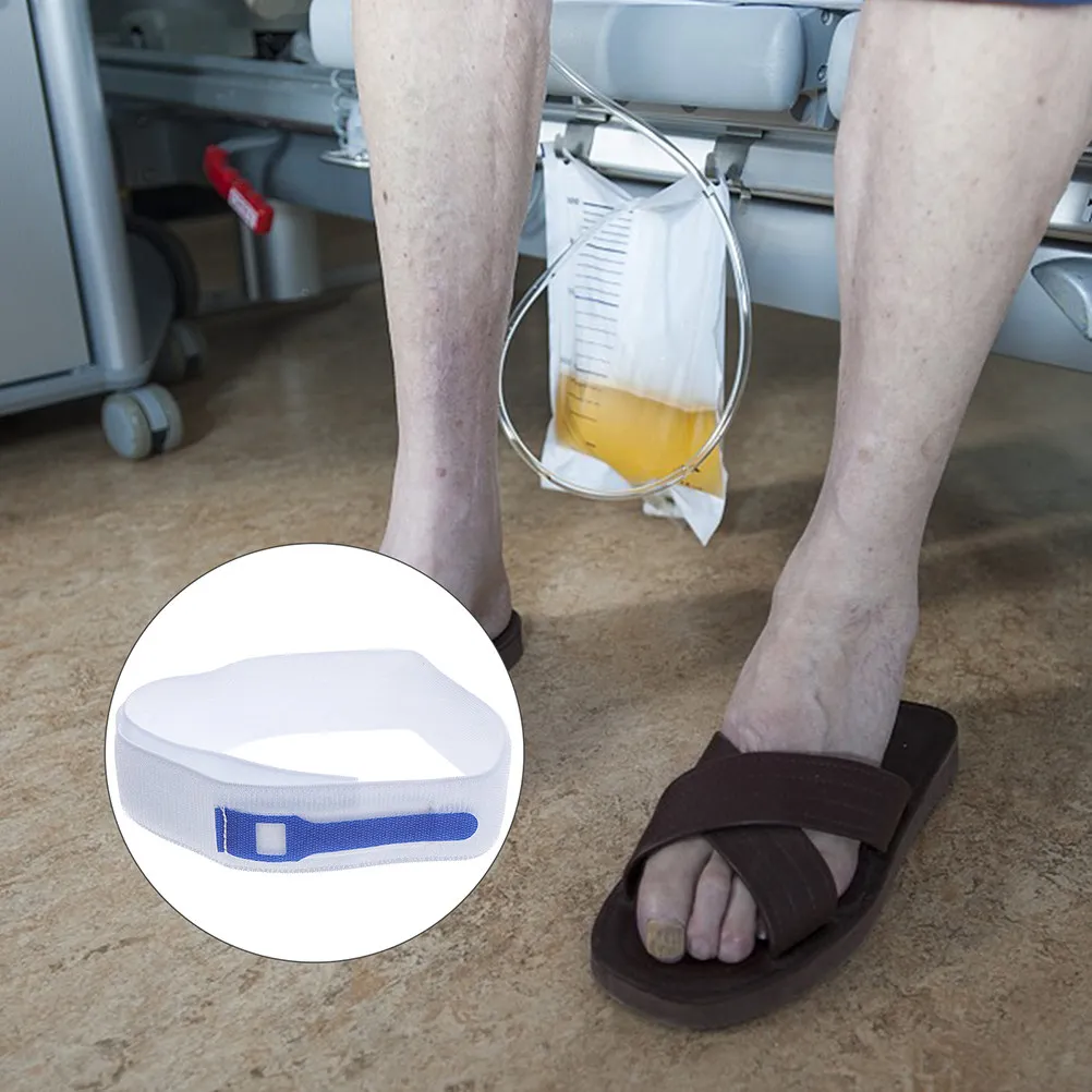 

3Pcs Catheter Leg Strap Urine Pouch Fixator Anti-Fall Secure Fit Skin-Safe Fixation Band for Men and Women Portable Use