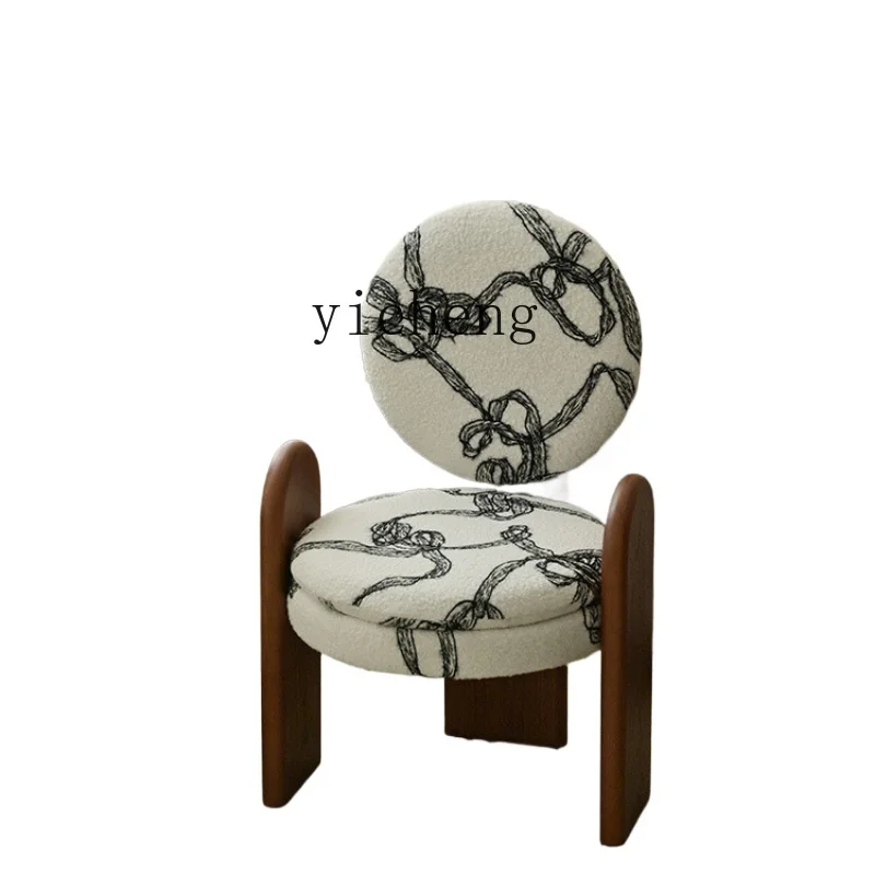 

Zf Cream Style Couch New Chinese Bedroom Dressing Stool All-Match Light Retro