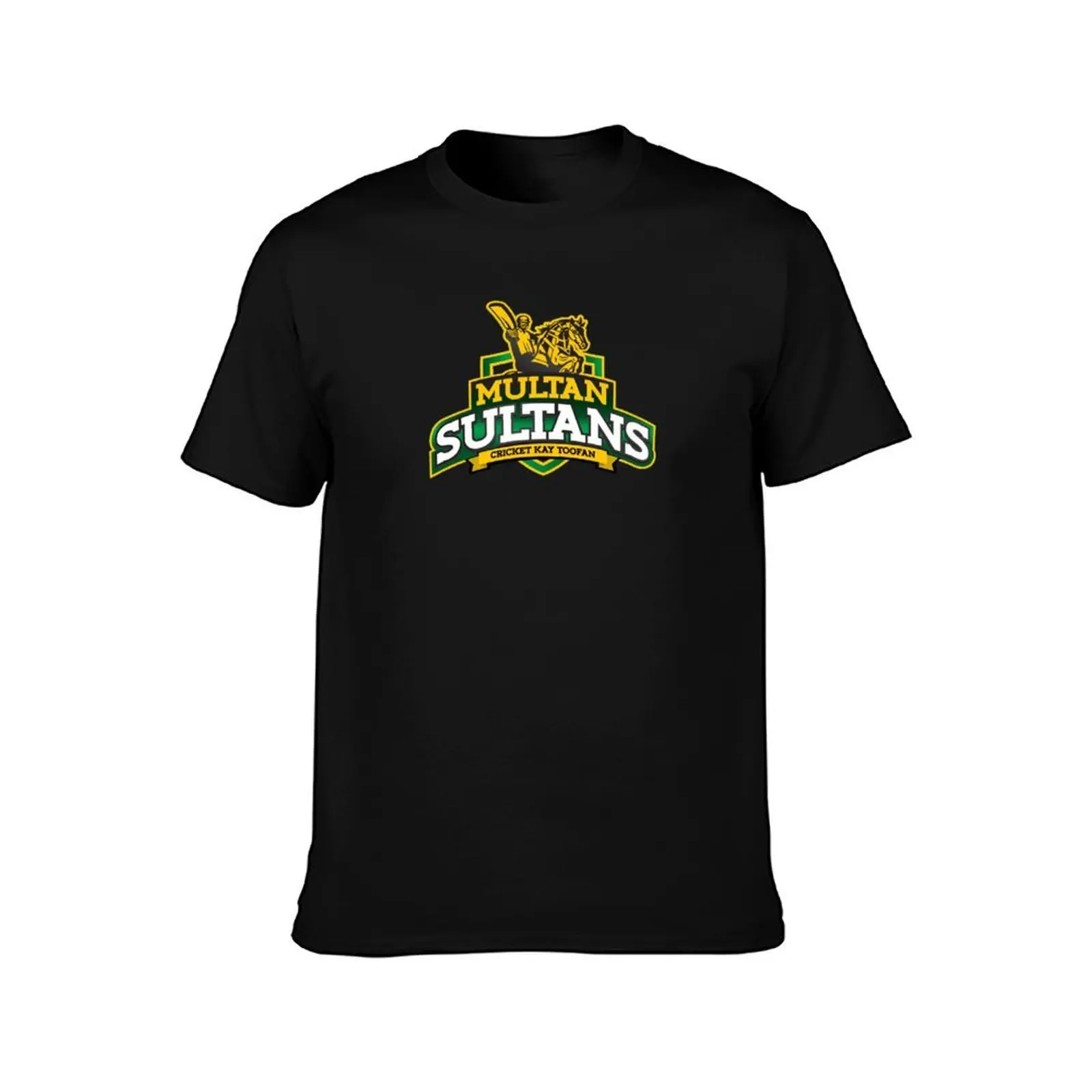 Multan Sultans Cricket Team logo T-Shirt, Summer Casual Cotton Tee, Oversized Streetwear Tops, Vintage Graphic Print
