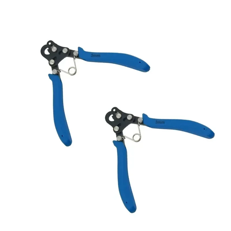 1.5/2.25/3mm Wire Rolling Pliers Wire Round Nose Winding C Ring Plier for Jewelry Repair DIY Making Earrings Bracelets Necklaces