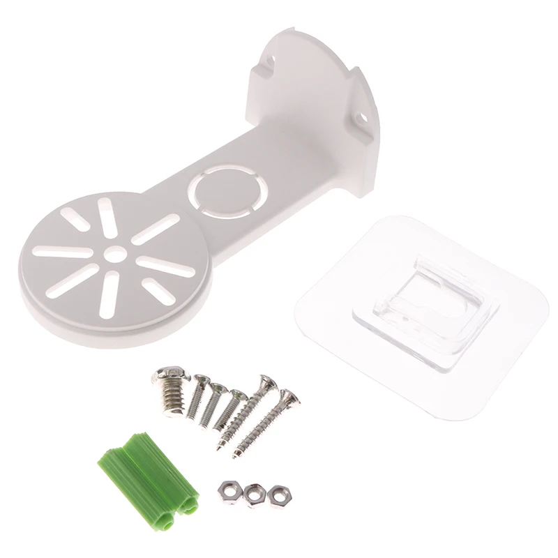 1Set Camera Bracket Nail Free Wall Mount Camera Surveillance Holder w/Glue Base Screw
