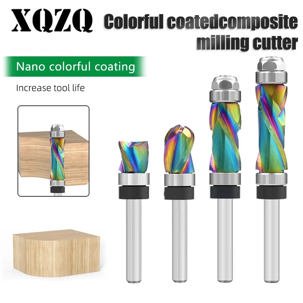 1pc-1-4-shank-solid-carbide-nano-coating-compression-flush-trim-cnc-bit-router-bits-woodworking-milling-cutter