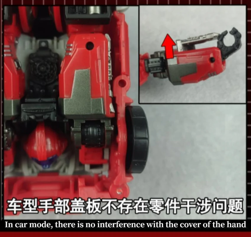 YYW-24 Filler Arm Leg Cover Upgrade Kit Para Transformação SS84 Ironhide Action Figure Acessórios-115 Studio