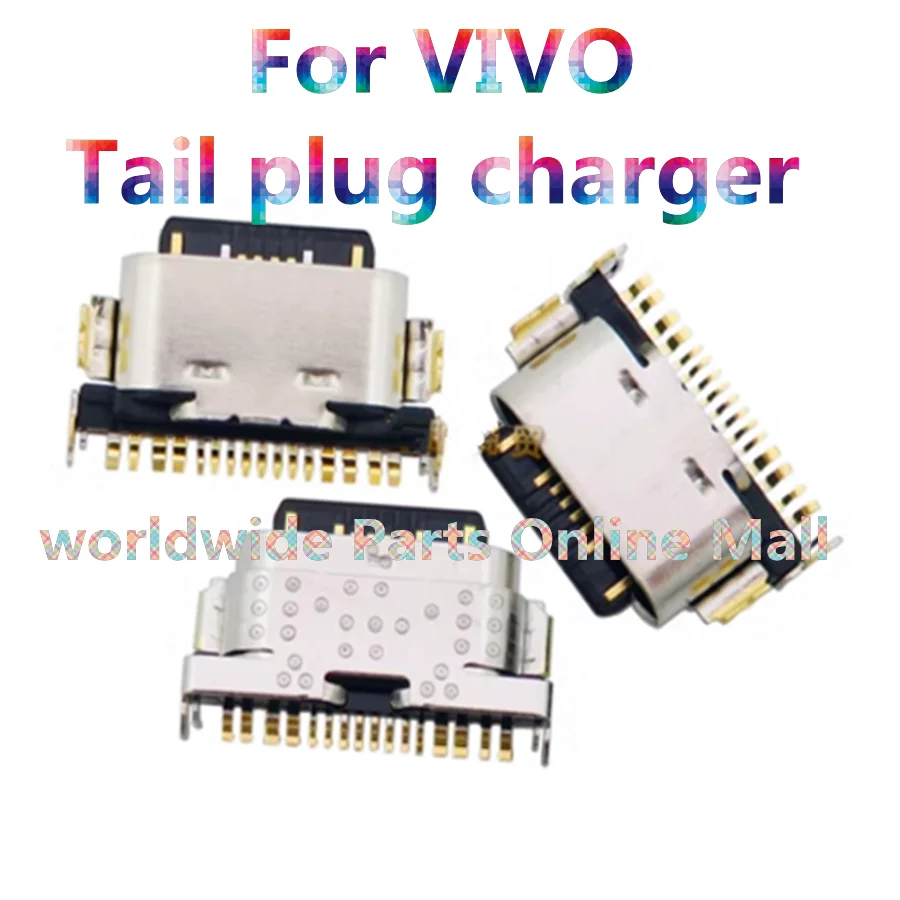 10pcs-200pcs For VIVO Y76S Y77E Y32 Y33S  Y33E Y35 Y35M Y55S Y52T  Y72T Y74S USB Charging Connector Plug Dock Socket Port