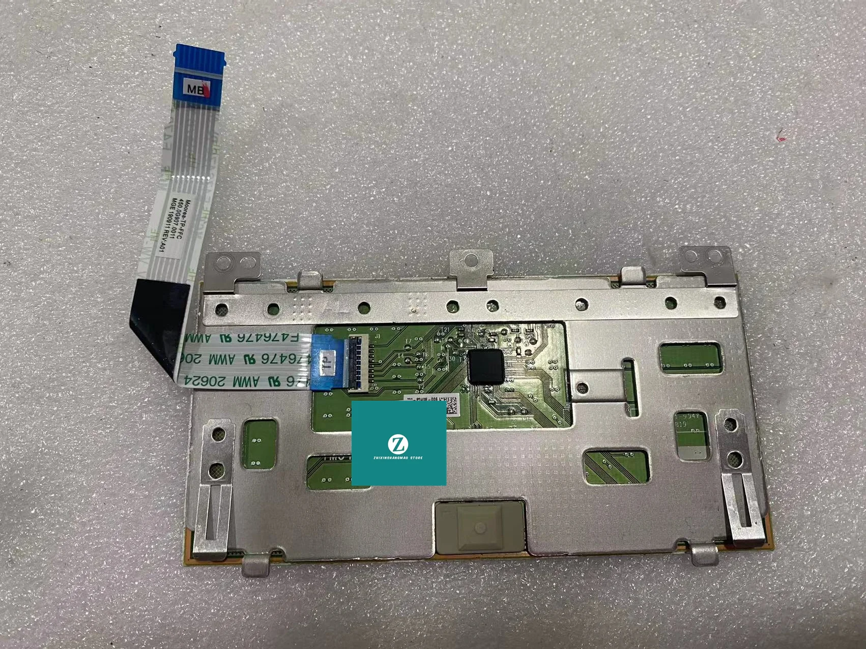 Imagem -04 - Touchpad Trackpad Board Prata para hp Envy 13-aq Genuíno L53393001