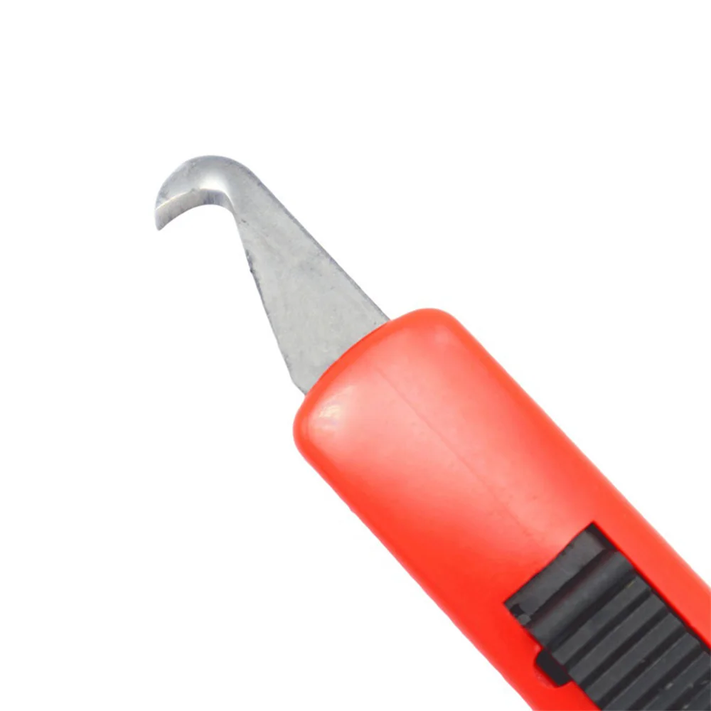 1pc Golf Club Hook Cutter Blade Utility DIY Knife Golf Clubs Change Remover Tool Red 13 x 2cm Plastic & Alloy