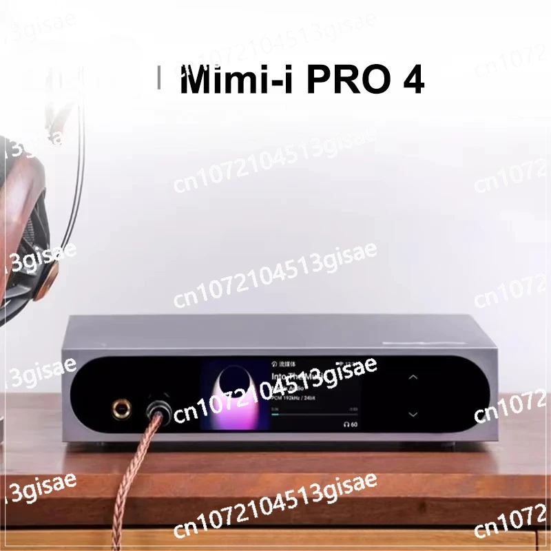 DAC AMP ES9039Q2M Chip Pre Decoding Touch Screen Headphone Amplifier, New MINI-I PRO 4 Music Streaming Multifunctional MA Player