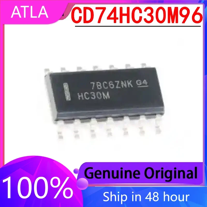 

10PCS New Original CD74HC30M96 Screen Printed HC30M Package SOIC-14 Logic 8 Input NAND Gate