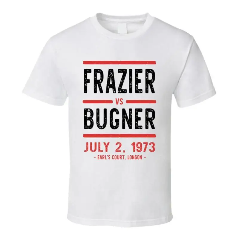 Frazier Vs Bugner July 2 1973 Earls Court London Boxing T Shirt