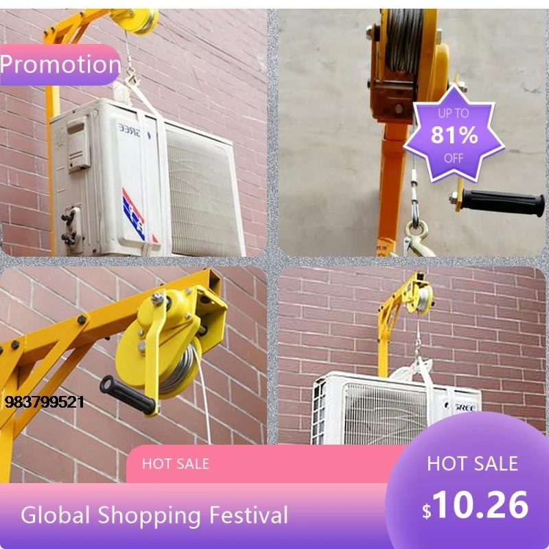 treuil-autobloquant-en-acier-inoxydable-de-grue-de-levage-manuelle-de-18421200-livres-pour-l'installation-exterieure-de-climatiseur