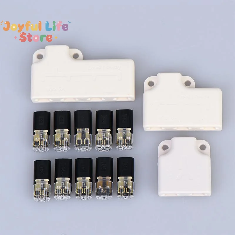 Hot Sale LED Wire Connector Splitter Box With Connector D2 Quick Splice Terminal No Soldering Led Strip Wire Cable Junction Box