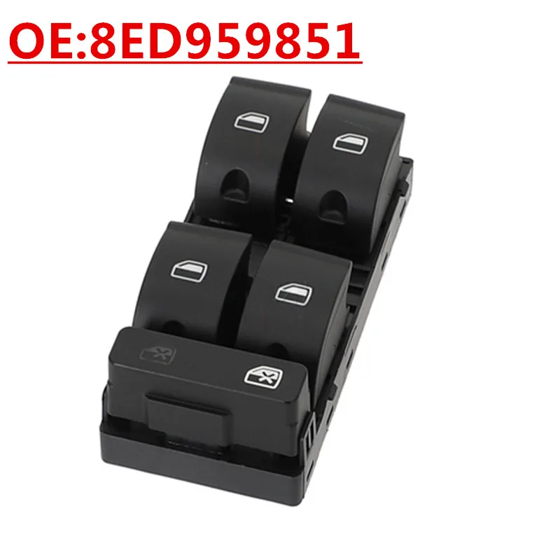 

Новый OE:8ED959851 подходит для Audi A4 B6, автомобильный переключатель стеклоподъемника, главный переключатель управления стеклоподъемником