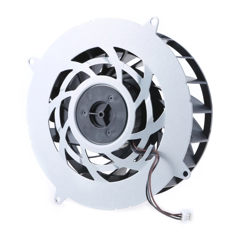 

Cooling Fan 19 Slot Metal Game Console Coolers Internal Cooling Fan Unisex for PS5 Gamers Enhancing Gaming Performances