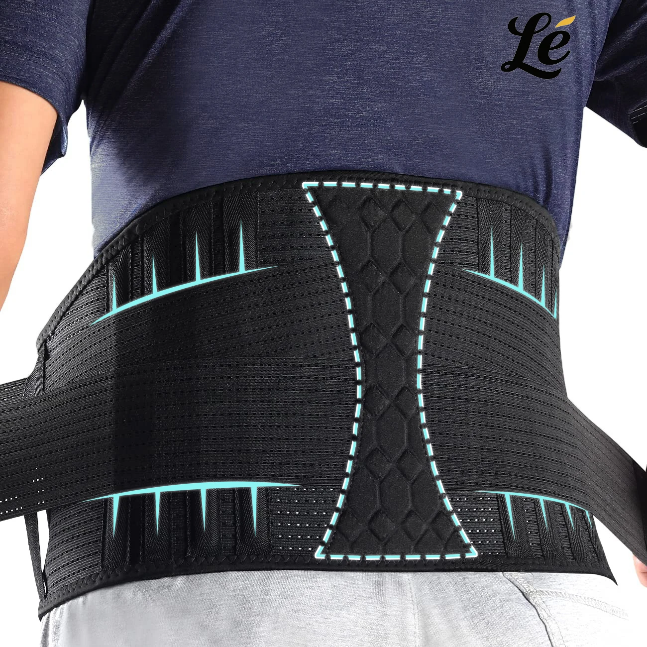 

Back Support Brace Lightweight Breathable Belt With Adjustable Straps Relieves Lower Back Pain Muscle Spasms Strains Arthritis