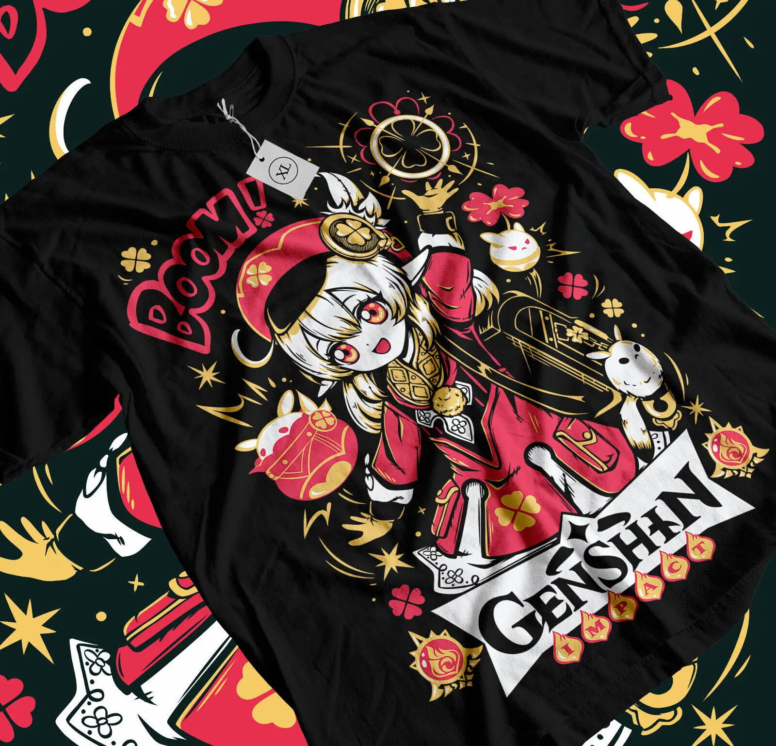 

Klee Genshin Impact T-Shirt,genshin impact,zhongli,Hu Tao,Anime,Manga,All Size