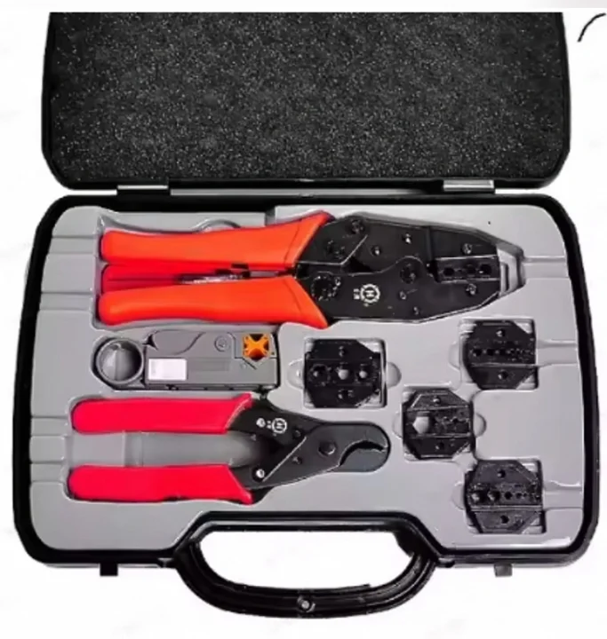 HT-330K Network Set Combination Tool, Replaceable Indenter Pressing Tool