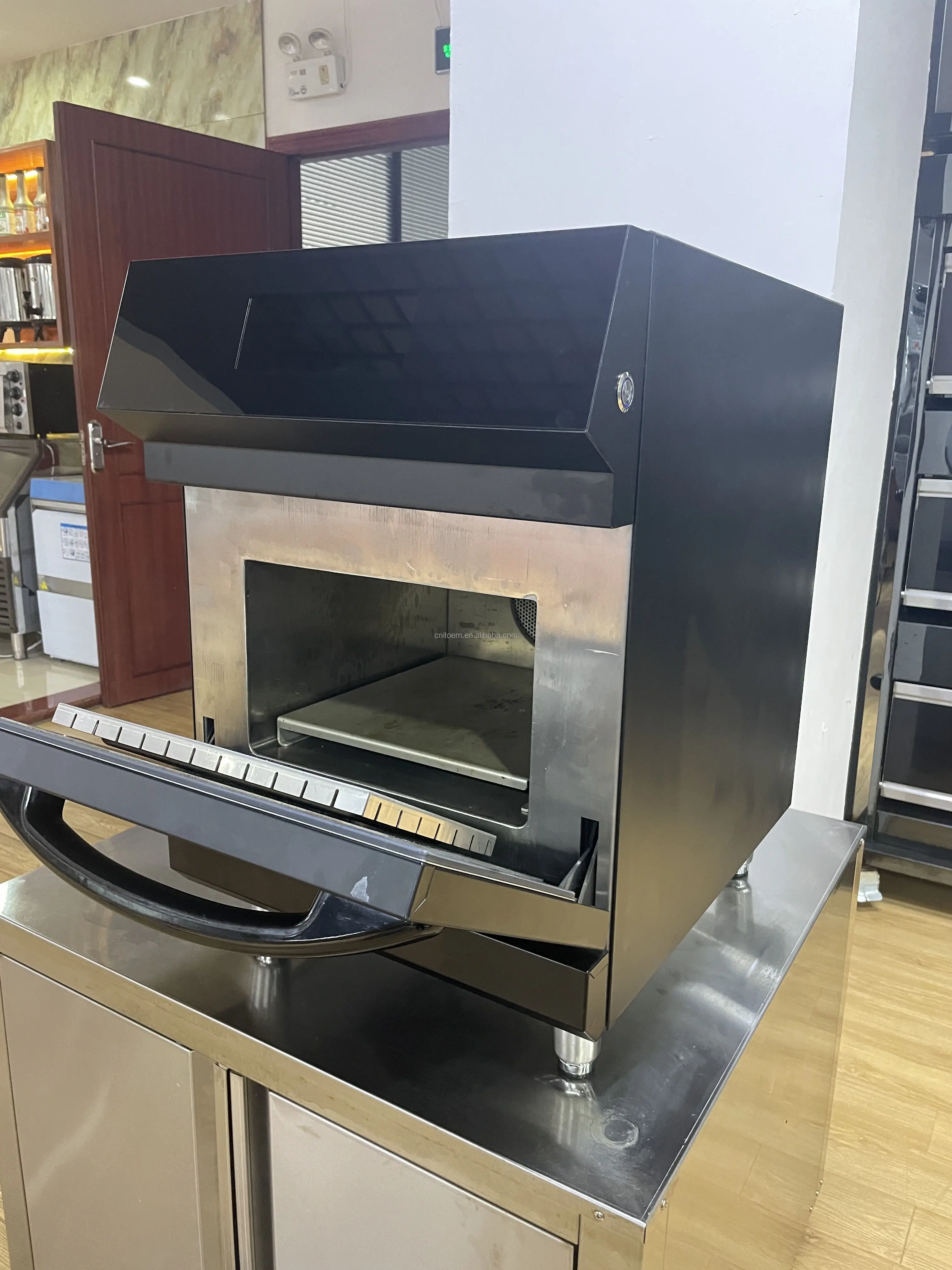CE 20 Times Faster Convection Microwave Oven Turbo Oven, High Speed Pizza Oven for Sale