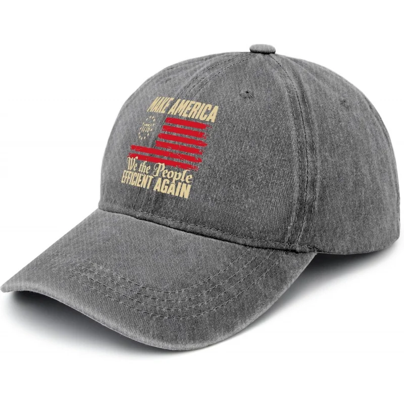 Trump 2024 DOGES D.O.G.E Make America Efficients Again US Flag Mens hat Vintage cap