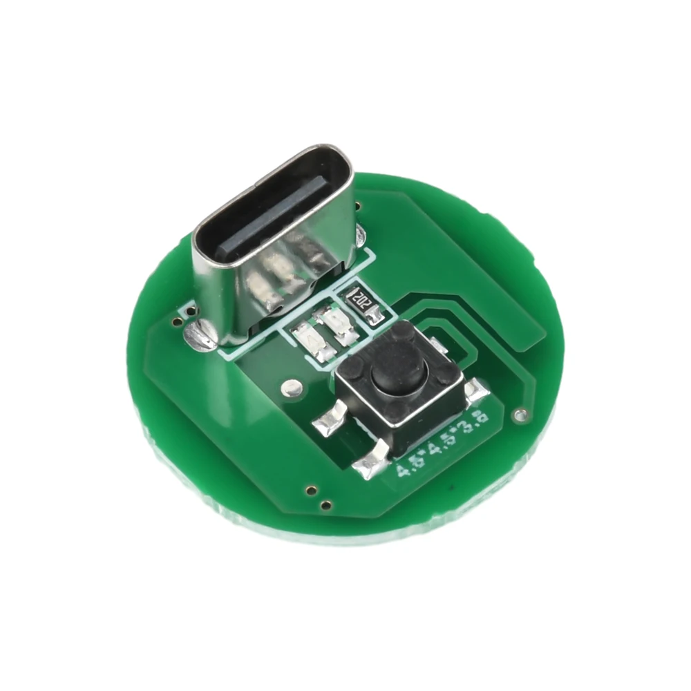 Placa de circuito de driver de três níveis, 5w-10w, kits diy, 3-4.2v, driver de lítio único, luz forte, placa de driver de lanterna