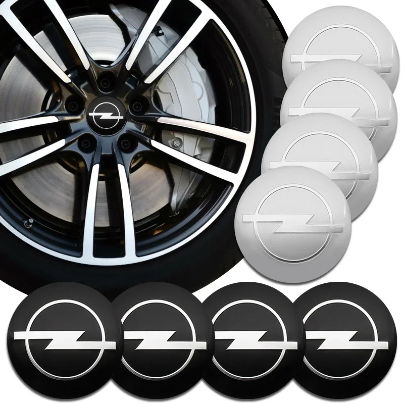 

4pcs 56mm Car Styling Wheel Center Hub Caps Stickers Badge Emblem Decor Decals For Opel Astra H J Insignia Corsa Zafira Vectra C