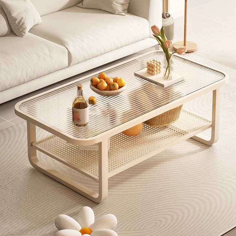 Storage Luxury Coffee Table Vintage Premium Aesthetic Elegant Side Table Design Nordic Table Pliante Living Room Furniture