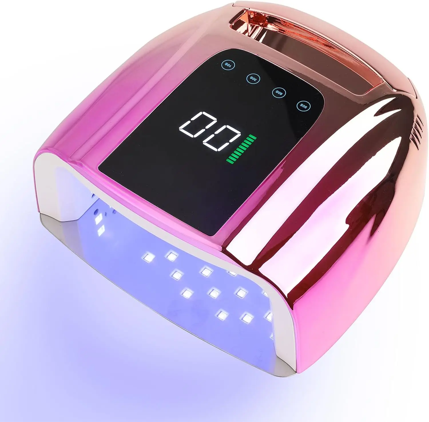 

96W Cordless UV LED Nail Lamp with Smart Sensor, 42 Beads for Gel Nails Drying