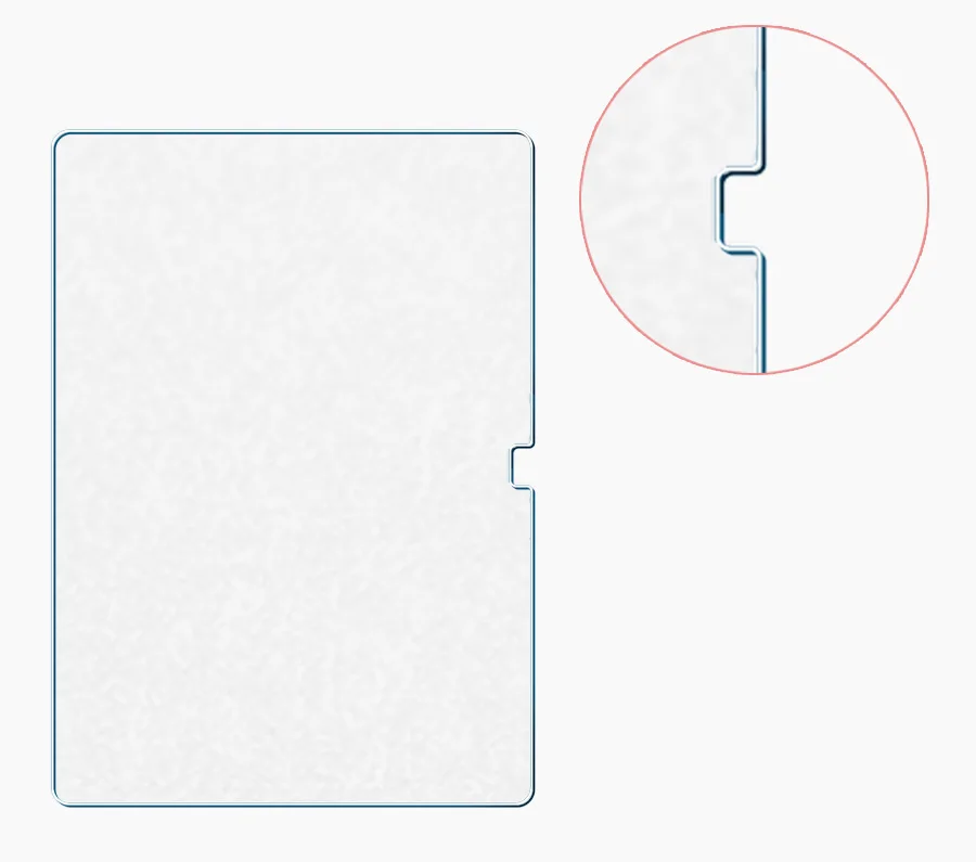 2 Stück Papiergefühl wie Displayschutzfolie für Samsung Galaxy Tab S11 Ultra S10 Lite Fe Plus S6 Lite Film ohne Glas – Detail 2