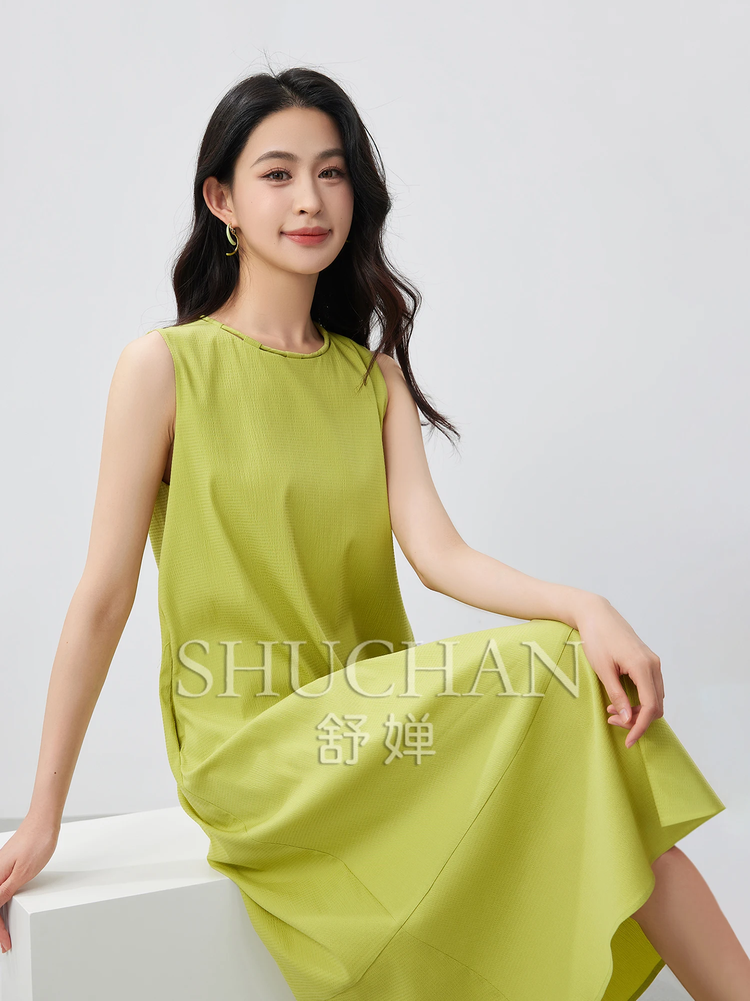 

Round Neck Loose Sleeveless Tank Dress 25 Summer Vestidos De Fiesta Vestidos Elegantes Para Mujer