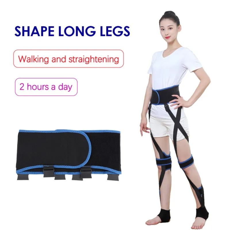 Leg shape correction belt inner and outer eight O-shaped leg tie leg shape correction device straight leg shaping leggings