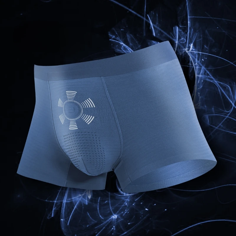 

Mens Comfort-Tech Boxer Briefs Antibacterial Anti-Odor Boxershorts Moisture-Wicking Men Underwear Comfort Fit Modal Boxers