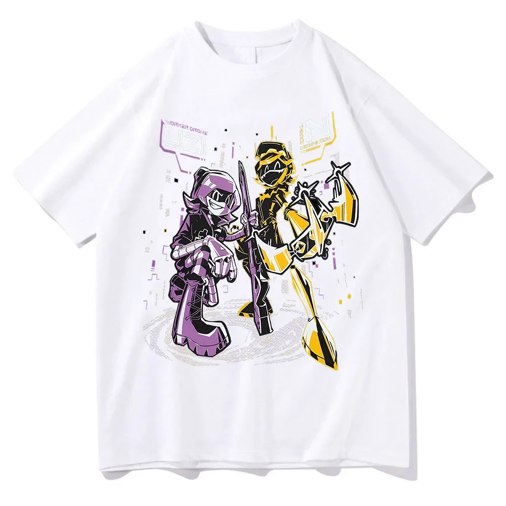

Murder Drones N and Uzi T-shirts Fashion Women/Men Cotton Hot Anime Tees Hip Hop Short Sleeve Clothes Punk Y2K Streetwear Tshirt