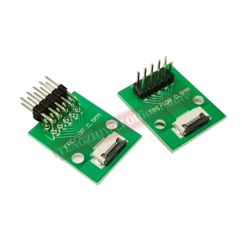 5 шт., плата адаптера FFC/FPC 0,5 мм-10P до 2,54 мм